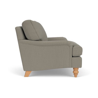 Love Seat - Flax - Rustic Weave