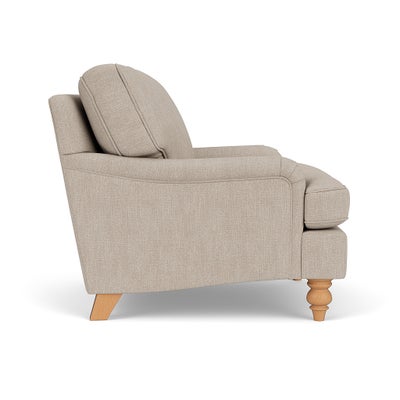 Armchair - Natural - Luxury Italian Linen