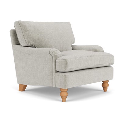 Armchair - Grey Mist - Eco Chenille