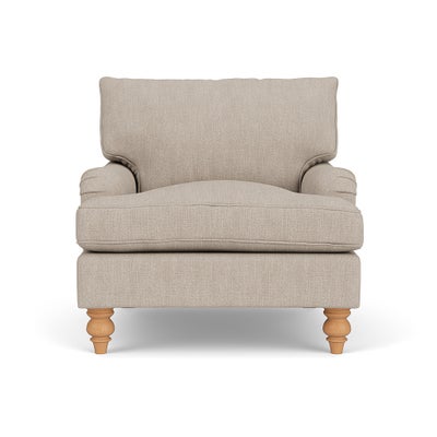 Armchair - Natural - Luxury Italian Linen