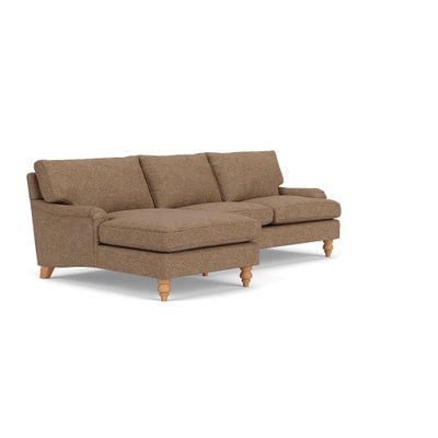 Chaise Large Left Hand - Spice - Aquaclean Oxford