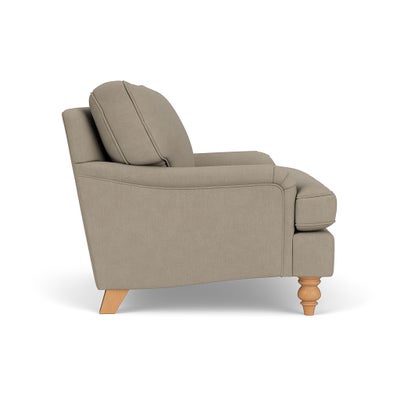 Love Seat - Dove grey - House Linen Mix