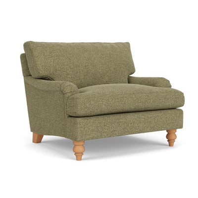 Love Seat - Sage - Aquaclean Oxford