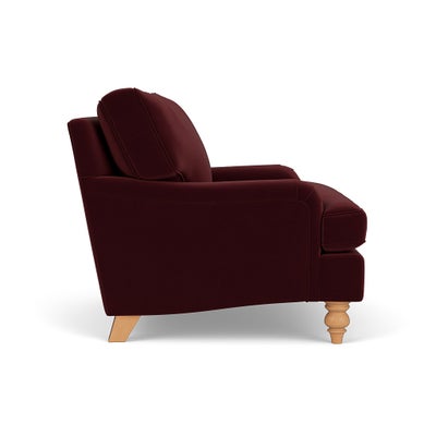 Love Seat - Dark Rosehip - Matt Velvet