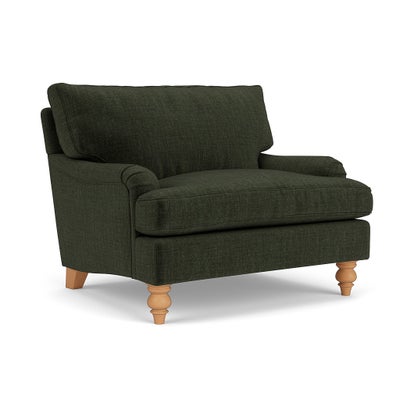 Love Seat - Moss - Eco Chenille