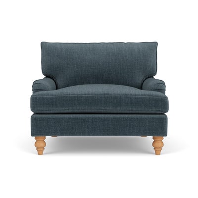 Love Seat - Teal - Eco Chenille