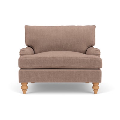 Love Seat - Dusky Rose - Eco Chenille