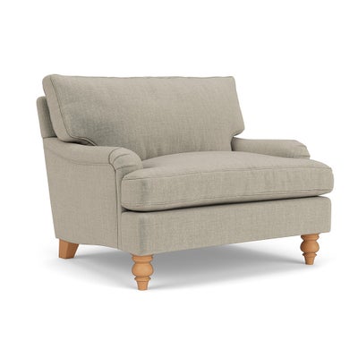 Love Seat - Natural - Eco Chenille