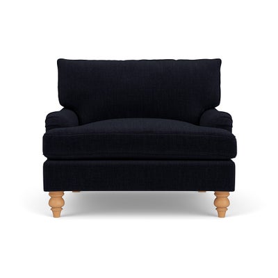 Love Seat - Ink - Eco Chenille