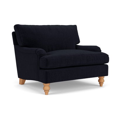 Love Seat - Ink - Eco Chenille
