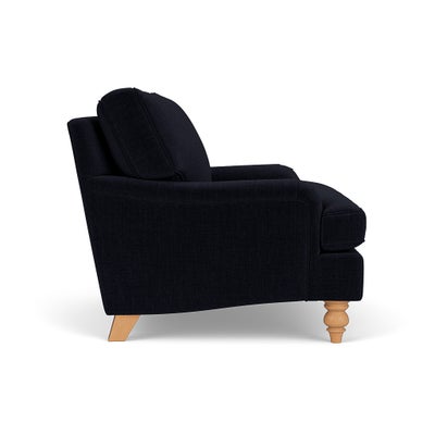 Love Seat - Ink - Eco Chenille