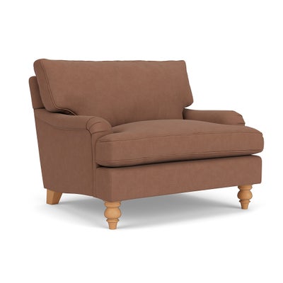 Love Seat - Dusky Blush - House Linen Mix