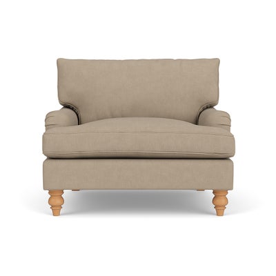 Love Seat - Natural - House Linen Mix