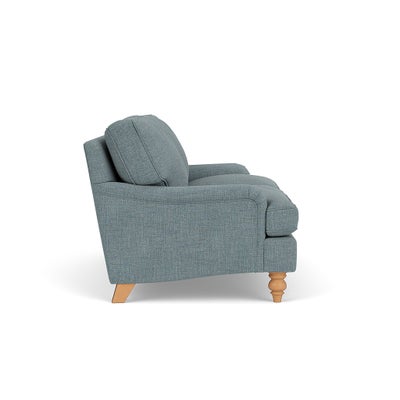 Large 2 Seater - Teal Marl - Rustic Weave