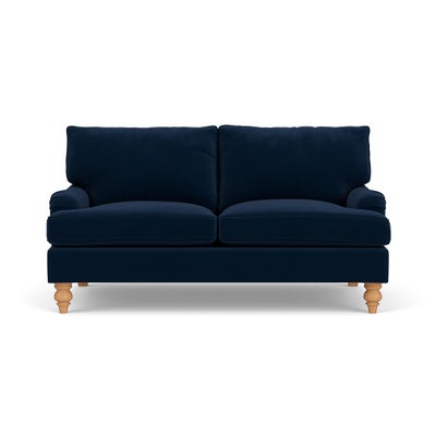 Large 2 Seater - Deep Blue - Matt Velvet