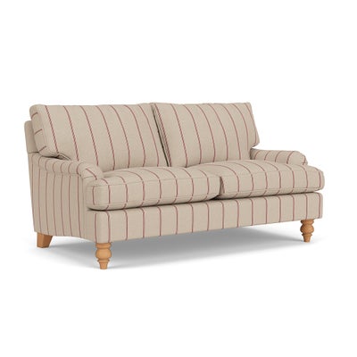 Large 2 Seater - Raspberry - Compton Stripe