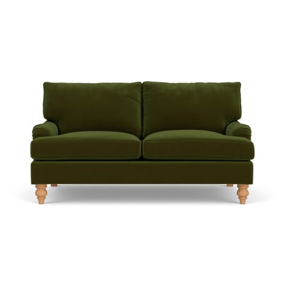 Large 2 Seater - Forest Green - Matt Velvet