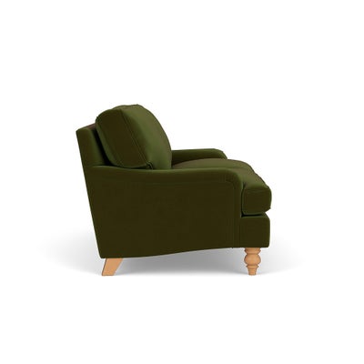Large 2 Seater - Forest Green - Matt Velvet