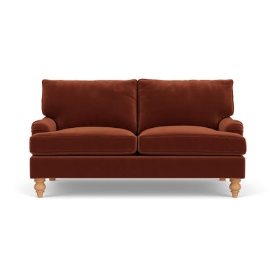 Large 2 Seater - Brick - Matt Velvet