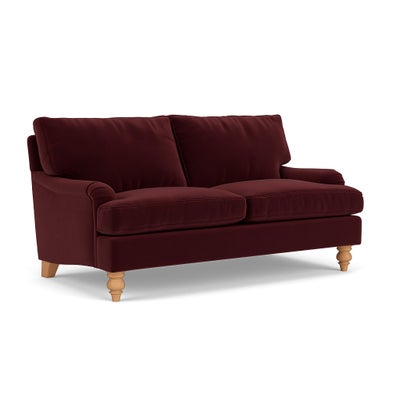 Large 2 Seater - Dark Rosehip - Matt Velvet