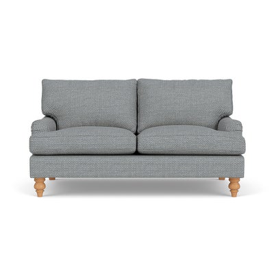 Large 2 Seater - Navy - Herringbone Weave