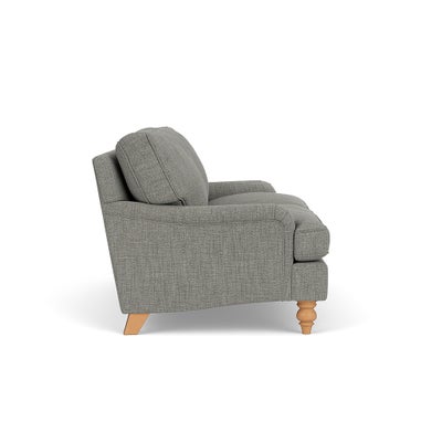 Large 2 Seater - Grey Marl - Rustic Weave