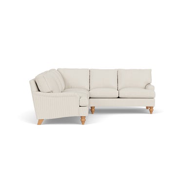 Corner Sofa - Natural - Broadway Stripe