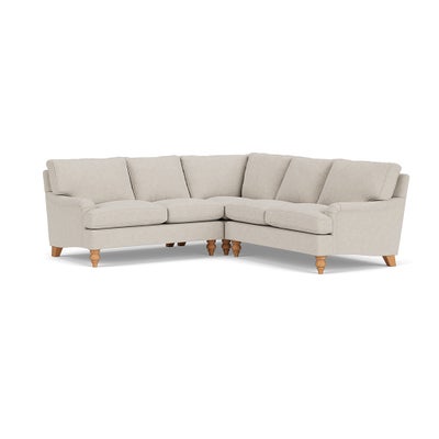 Corner Sofa - Natural - Aquaclean Oxford