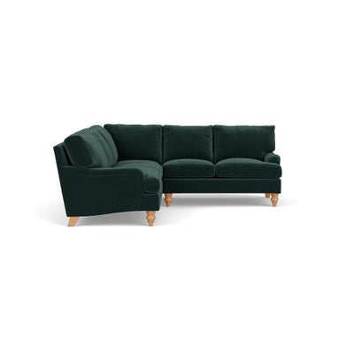 Corner Sofa - Lake - Matt Velvet