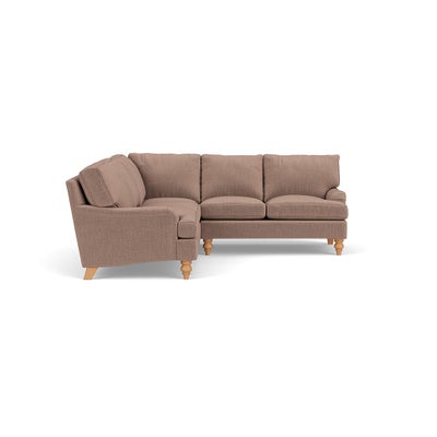 Corner Sofa - Dusky Rose - Eco Chenille