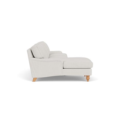 Chaise Large Left Hand - Grey - Broadway Stripe