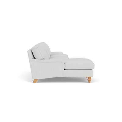 Chaise Large Left Hand - Duck Egg - Broadway Stripe