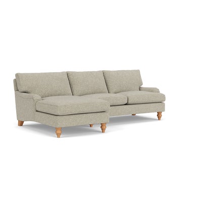 Chaise Large Left Hand - Lichen - Aquaclean Oxford