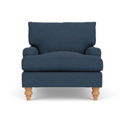 Armchair - Indigo - House Linen Mix