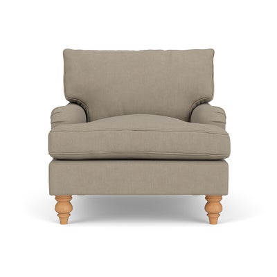 Armchair - Dove grey - House Linen Mix