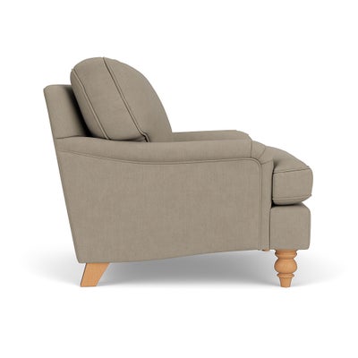 Armchair - Dove grey - House Linen Mix