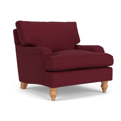 Armchair - Rosehip - House Linen Mix