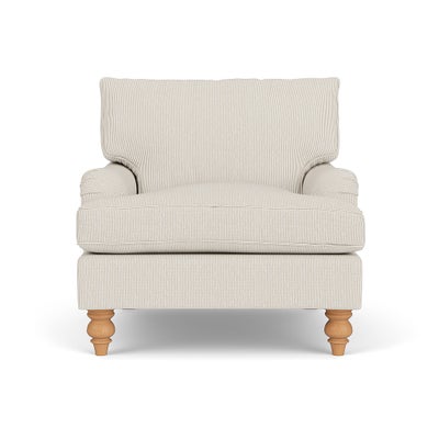 Armchair - Natural - Broadway Stripe