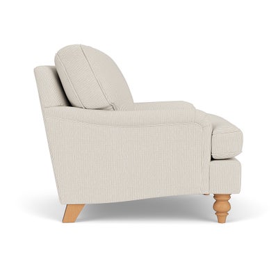 Armchair - Natural - Broadway Stripe