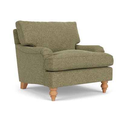 Armchair - Sage - Aquaclean Oxford