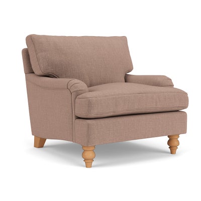 Armchair - Dusky Rose - Eco Chenille