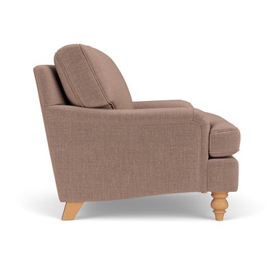 Armchair - Dusky Rose - Eco Chenille
