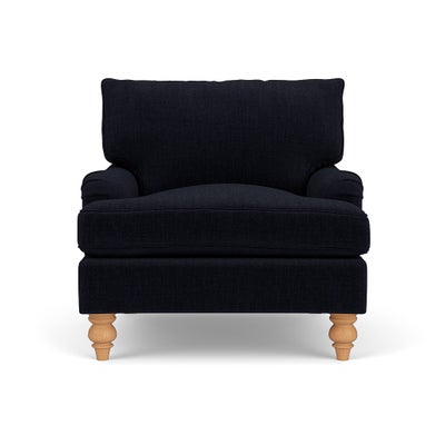 Armchair - Ink - Eco Chenille