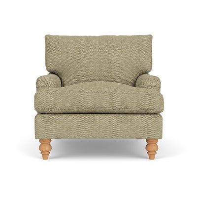 Armchair - Apple - Herringbone Weave