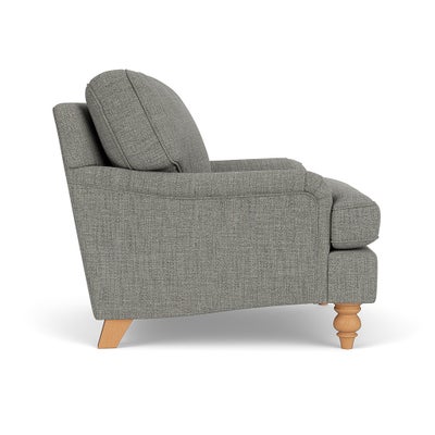 Armchair - Grey marl - Rustic Weave