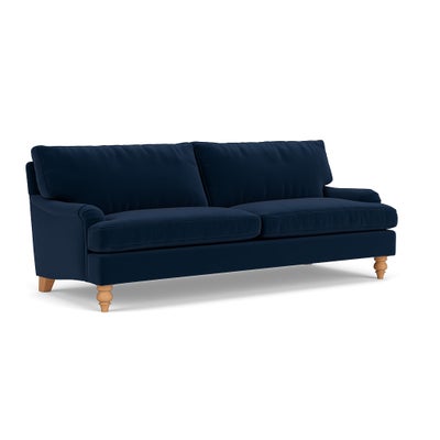 4 Seater - Deep Blue - Matt Velvet