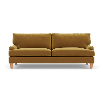 4 Seater - Mustard - Matt Velvet
