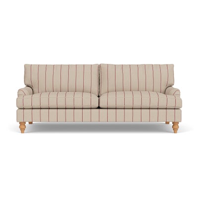 4 Seater - Raspberry - Compton Stripe