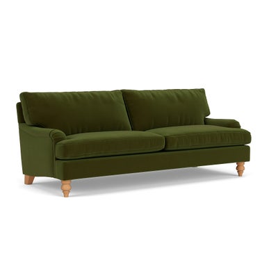 4 Seater - Forest Green - Matt Velvet
