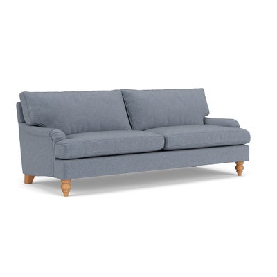 4 Seater - Navy - Eco Herringbone
